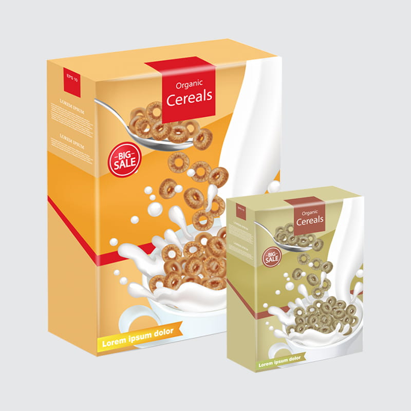 Custom Printed Cereal Boxes